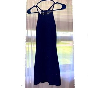speechless royal blue short tight dress